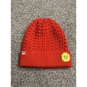 Adult LEGO Target Collection Minifigure Patch‎ Beanie Hat One Size Red